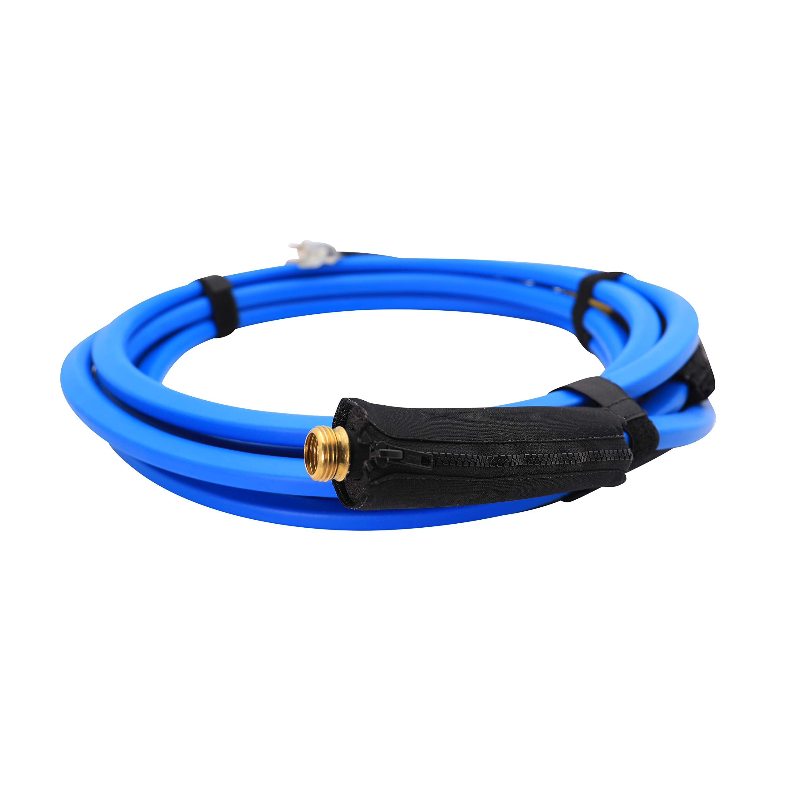 25' x 1/2" Valterra Heated Fresh Water RV Hose, Blue
