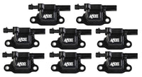 14-Up Accel Lt Square Coil - Black 8 Pack