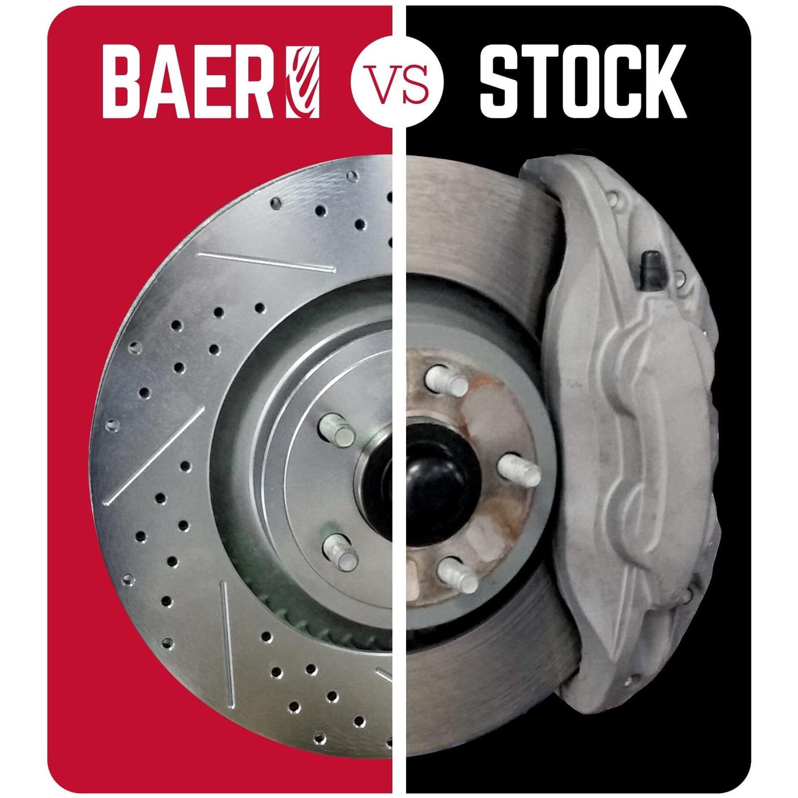 Sport Brake Rotor, Rear, Pair BAER (54166-020)