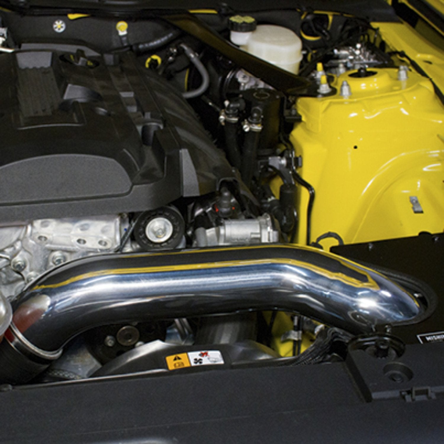 Mishimoto Performance MMAI-MUS4-15P Air Intake Fits Ford Mustang Ecoboost 2015+ Silver