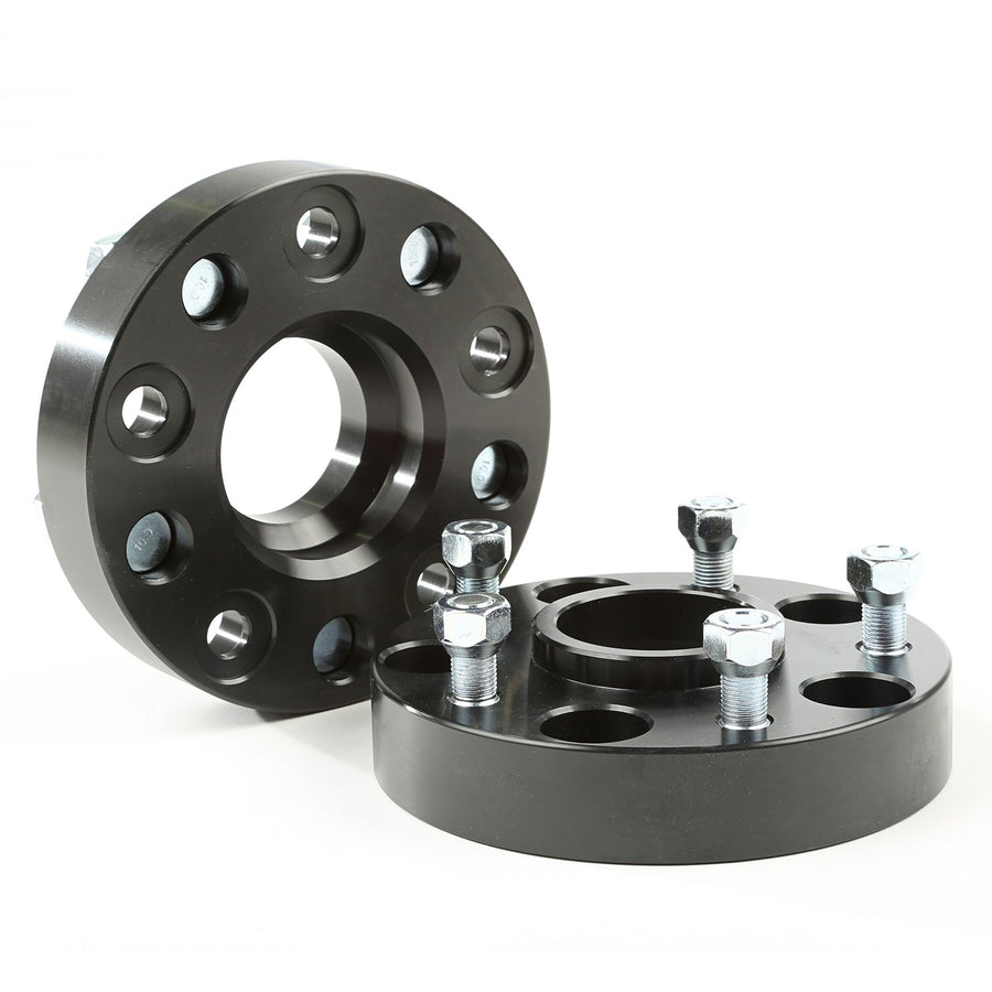 Wheel Spacer Kit, Rugged Ridge 1.25 Inch, Black, 5x5 | 15201.14 | Fits 1999-2004 Jeep Grand Cherokee; 2007-2018 Jeep Wrangler JK