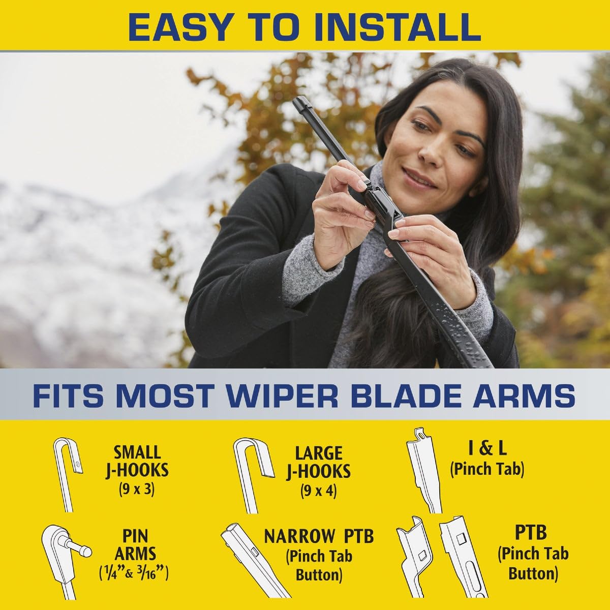 17" Rain-X Latitude Wiper Blade