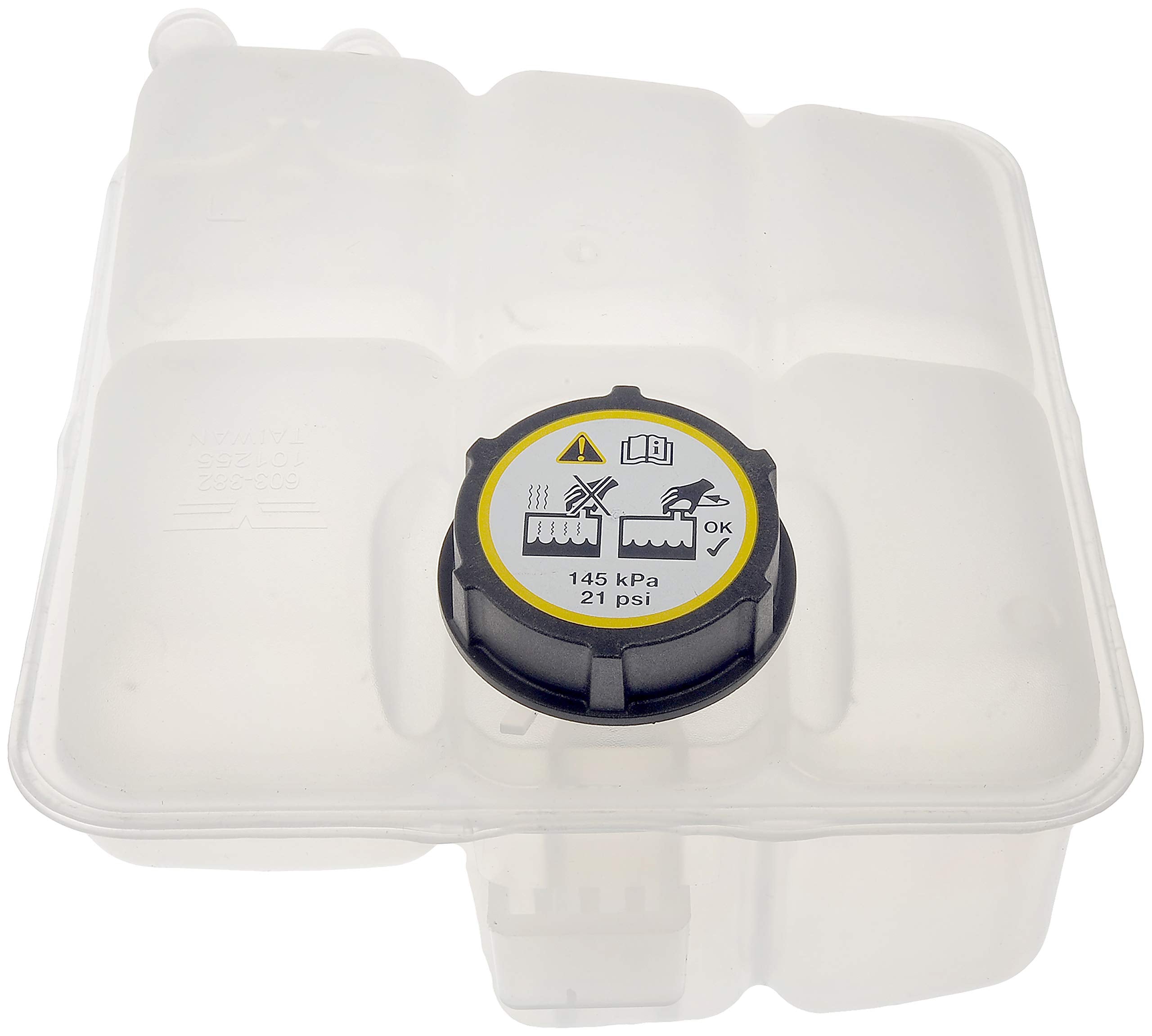 Dorman Front Pressurized Coolant Reservoir 603-382 with Cap Compatible with Select Ford Models