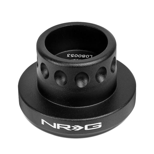 NRG Innovations SRK-RL190H-BK Short Hub Adapter Steering Wheel Compatible with 86-91 CRX Civic / 86-90,Black