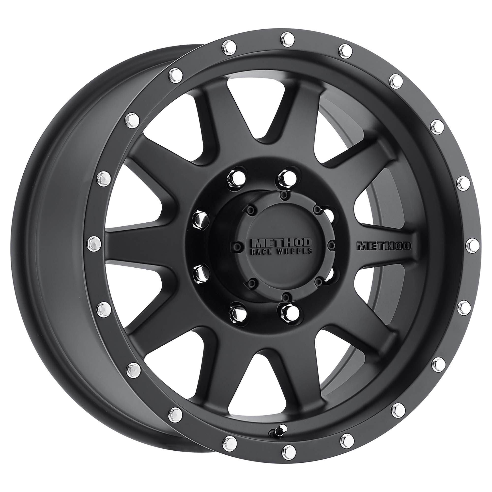 Method Race Wheels 301 Matte Black The Standard 20x9" 8x6.5", 18mm offset 5.75" Backspace, MR30129080518