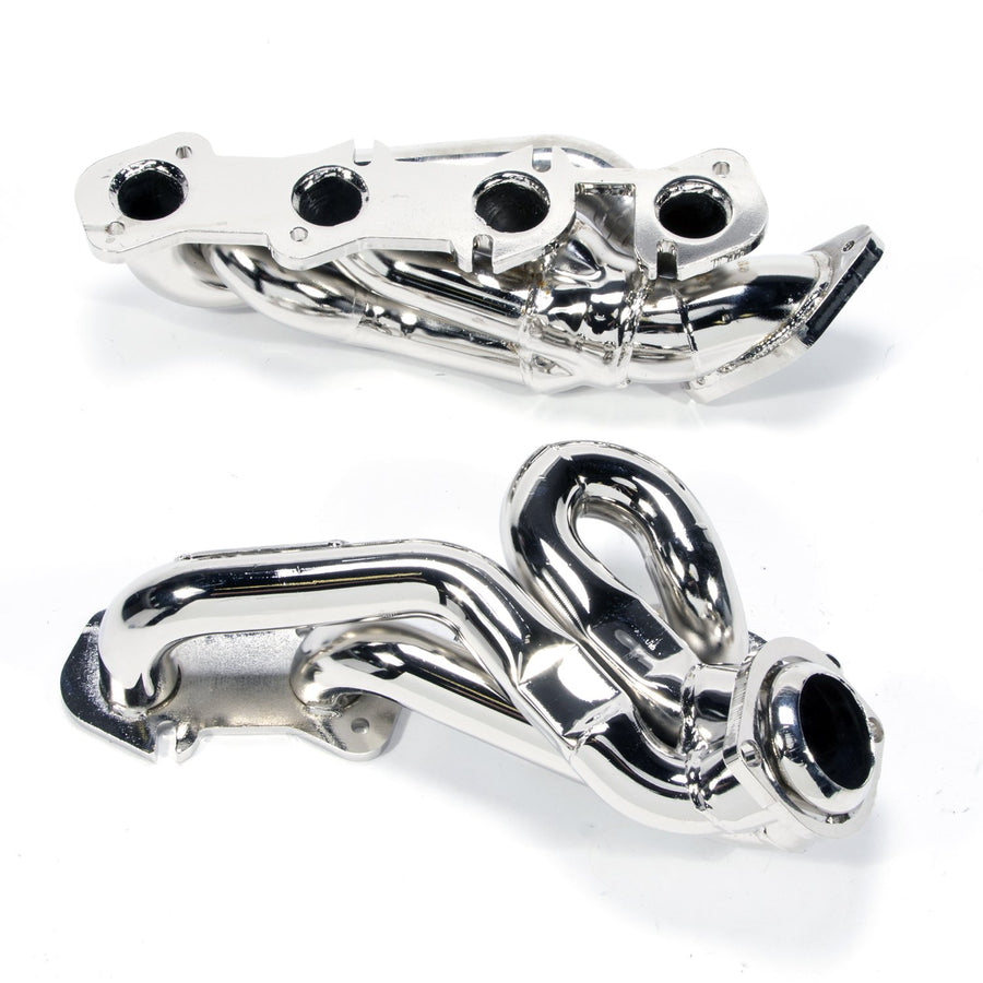1-5/8" BBK Shorty Tuned Length Performance Exhaust Headers for Ford Mustang GT - Chrome Finish