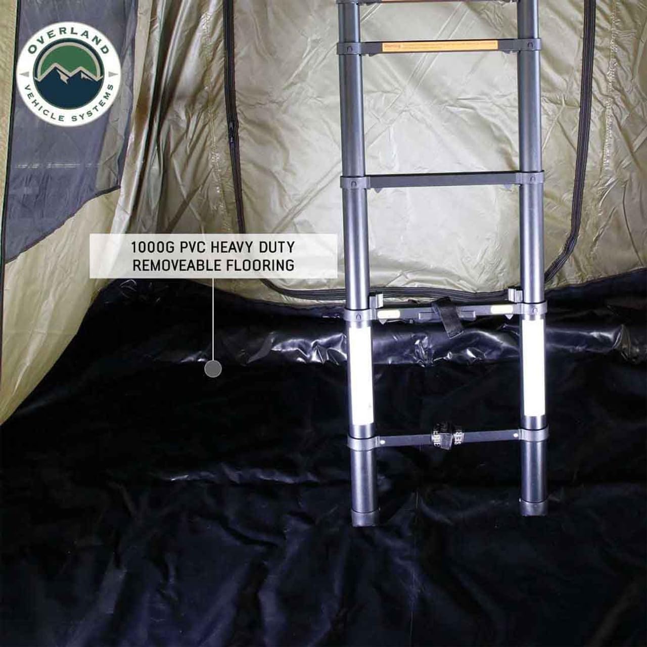 Nomadic N2E - Annex Room with Floor, Green Body & Green Trim Overland Vehicle Systems 18529936