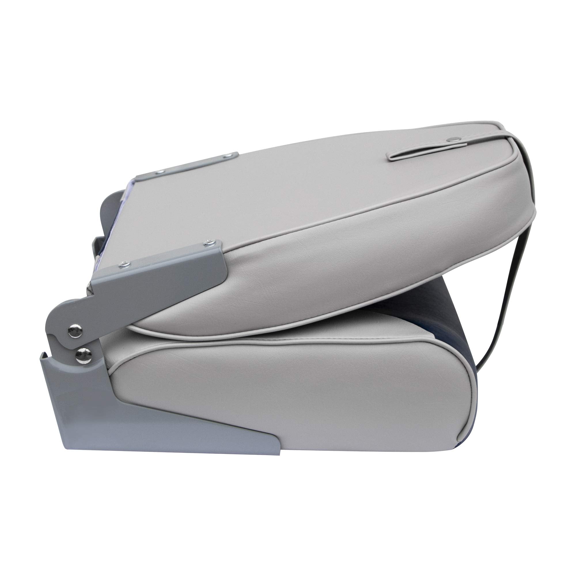 8WD588PLS-660 Wise Standard High Back Boat Seat, Grey/Navy