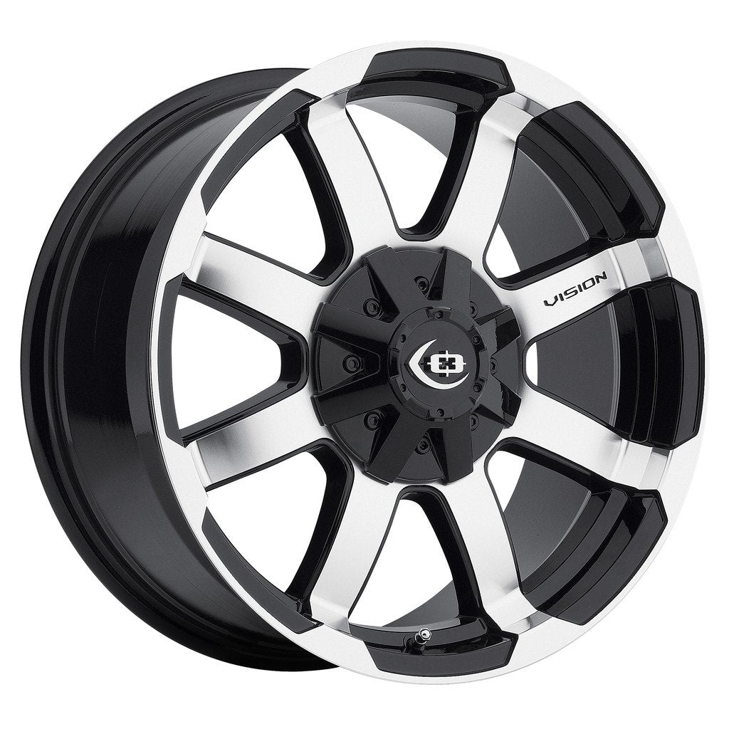 Valor VISION 413 Gloss Black Machined Face 17X8.5