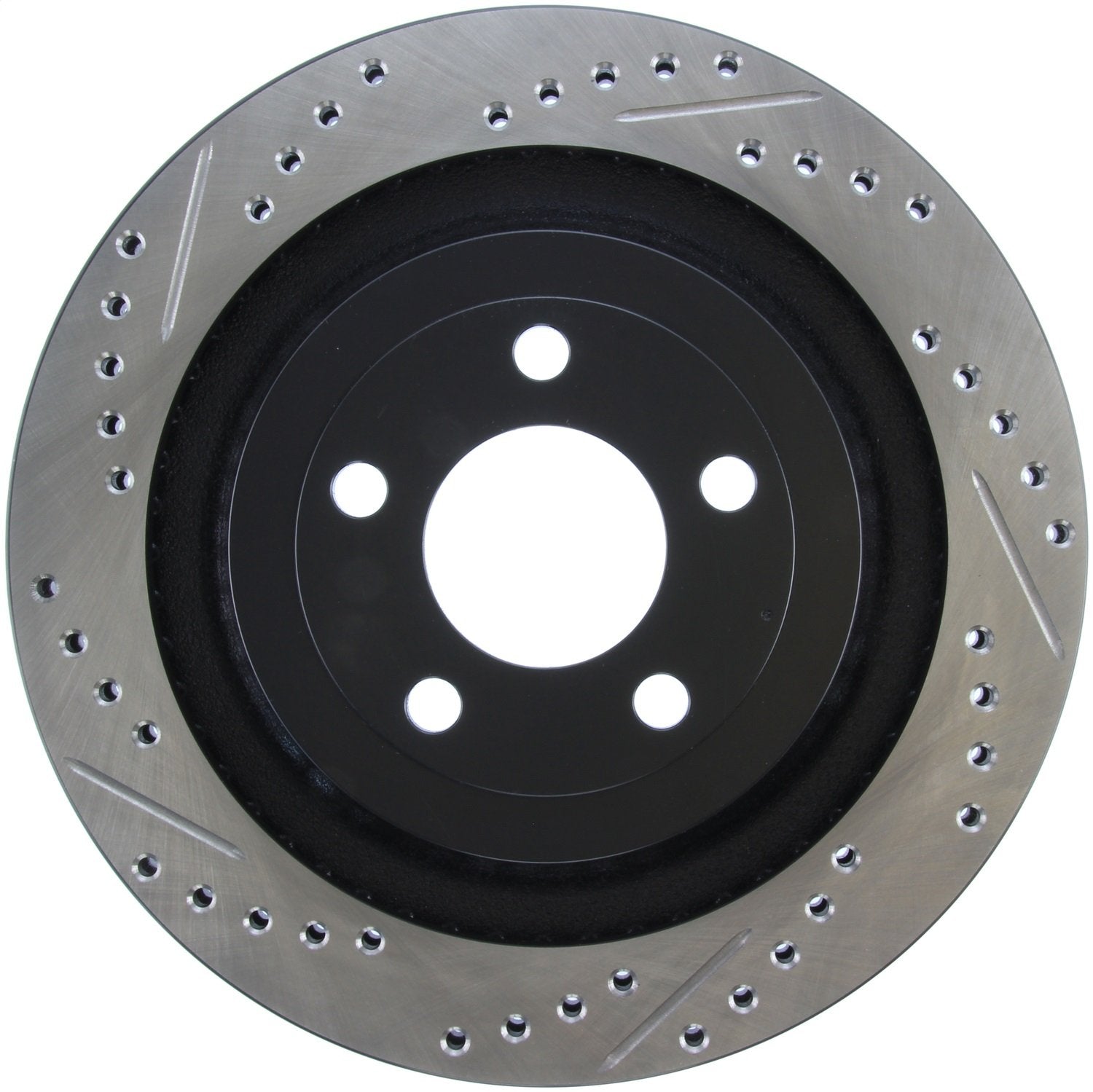 Sport Drilled/Slotted Brake Rotor StopTech 127.61109R (Rear Right), 1 Pack