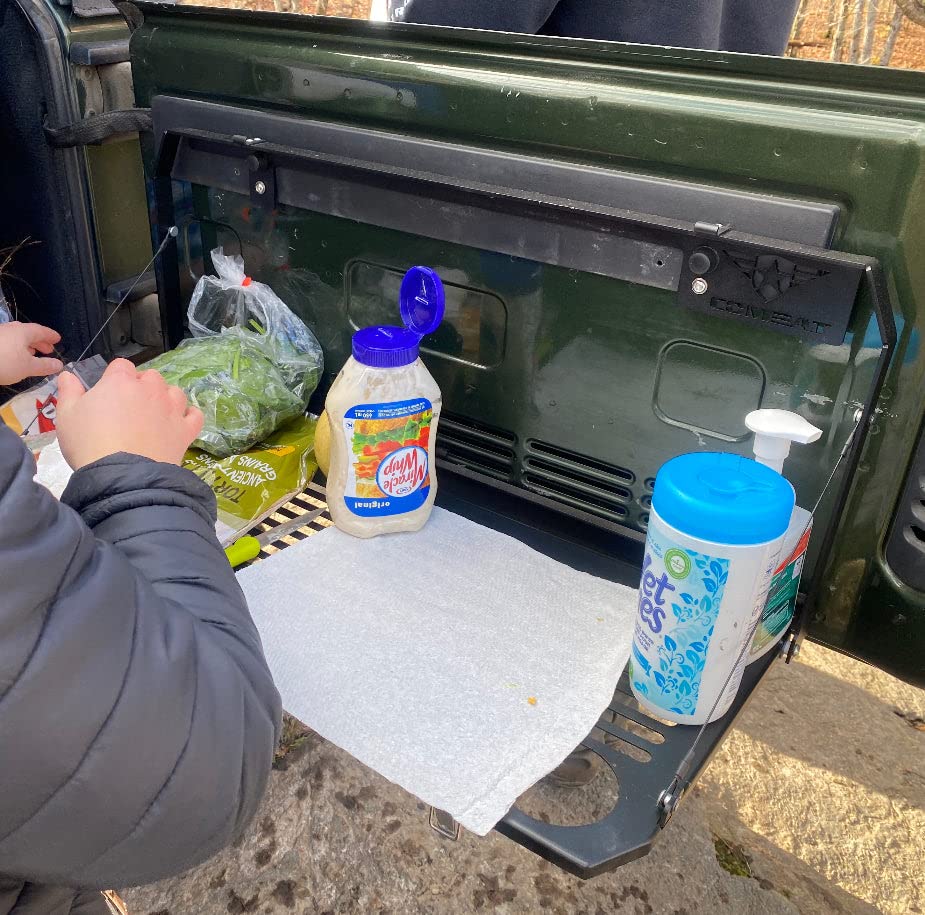 Combat Off Road Mess Hall Table - Jeep Wrangler JK/JL & Compatible with Ford Bronco