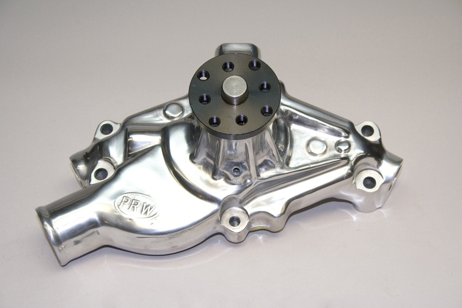 3/4" Pilot Shaft PRW 1435012 Competition Plus Revised Polished Impeller Entry Aluminum Water Pump for Chevy SB 1955-95