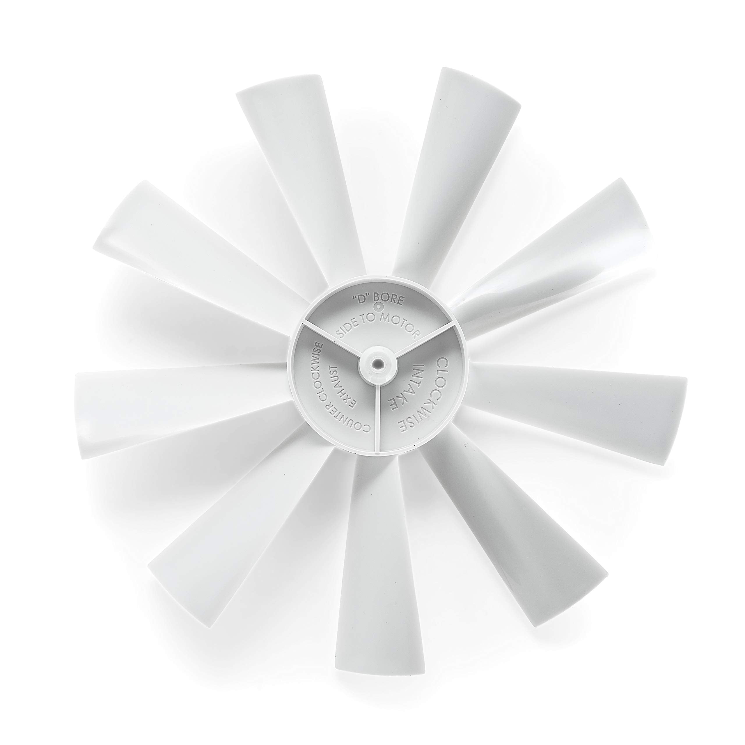 Replacement Camco 40428 RV Vent Inverse Fan Blade, White