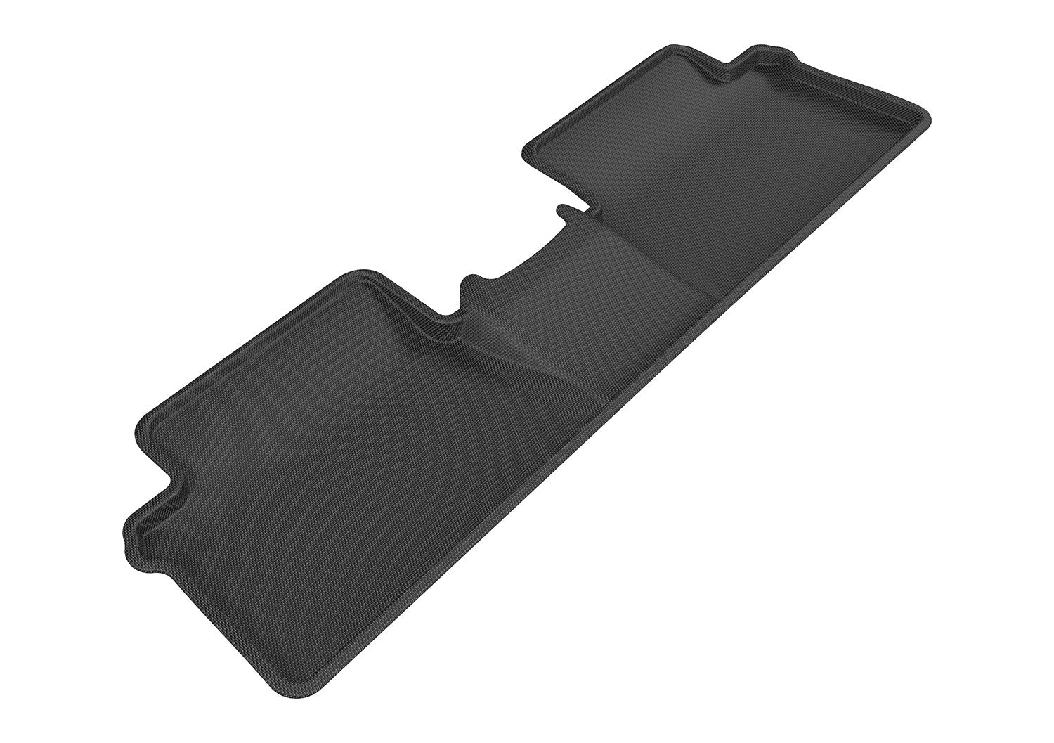 3D MAXpider Second Row Custom Fit All-Weather Floor Mat for Select Scion iM/Toyota Corolla iM Models - Kagu Rubber (Black) L1SC00621509