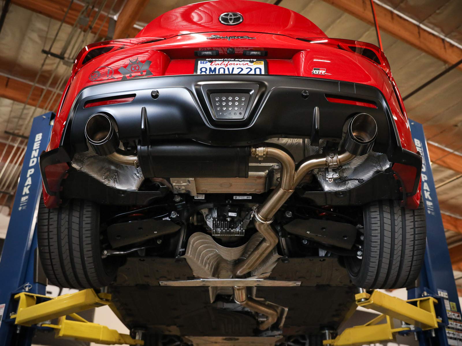 2020 Toyota Supra aFe L6-3.0L (t) Cat Back Exhaust