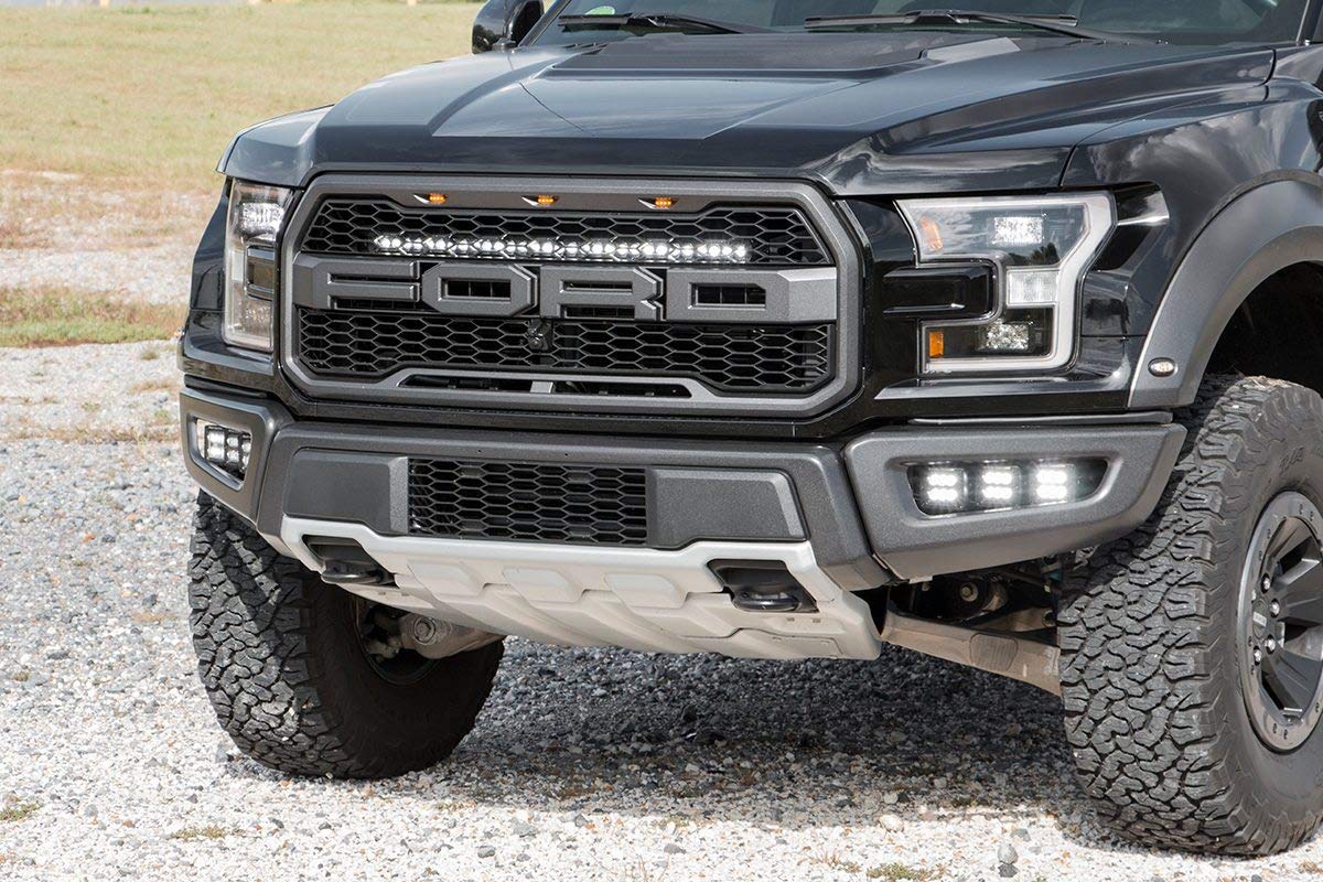 Rough Country 30" Grille Kit Black Series LED for 2017-2020 Ford Raptor - 70702