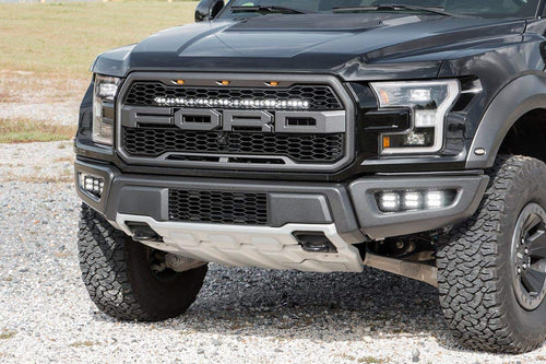 Rough Country 30" Grille Kit Black Series LED for 2017-2020 Ford Raptor - 70702