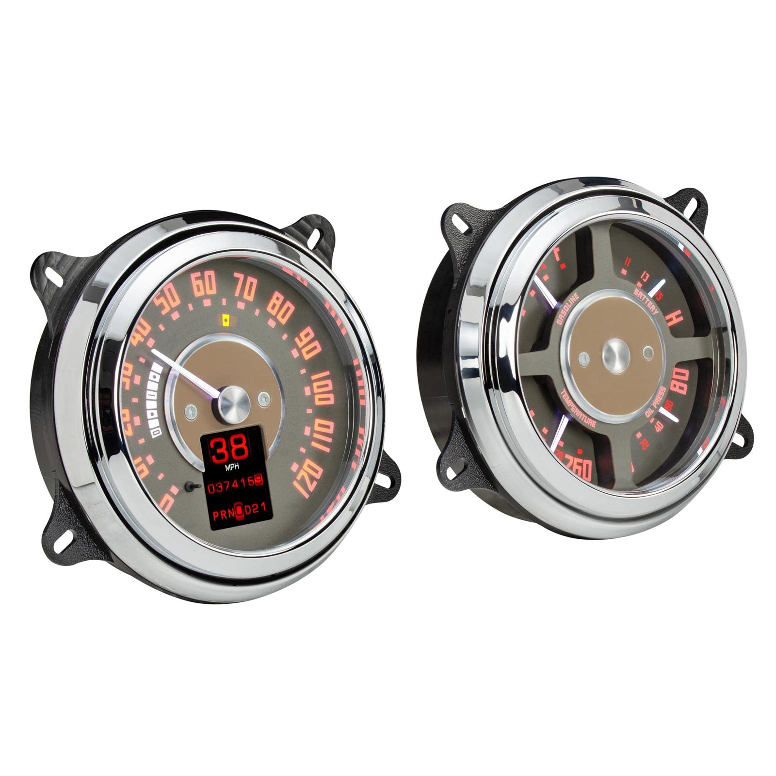 Dakota Digital RTX-47C-PU-X Gauge Instrument System Compatible with 1947-53 Chevy/GMC Pickup Truck