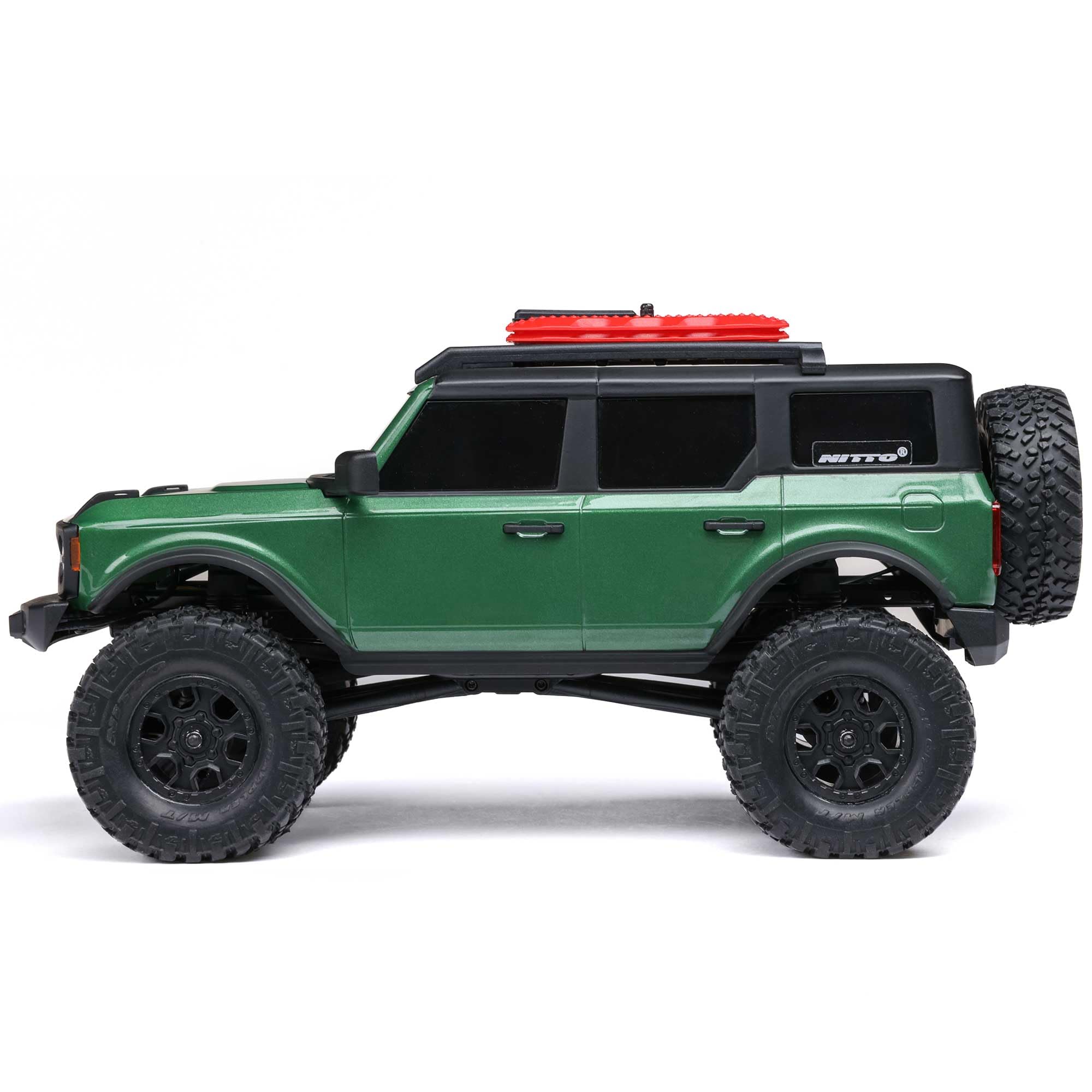 Axial RC Truck 1/24 SCX24 4X4 Ford Bronco RTR Brushed Rock Crawler (Battery & Charger Included), Green, AXI00006V2T5