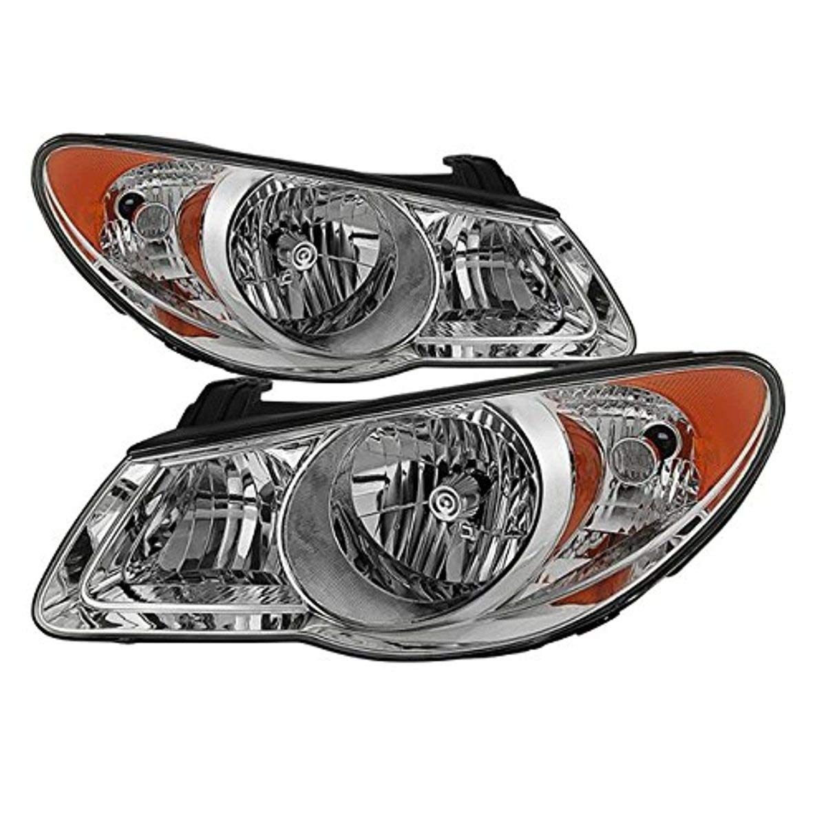 Headlight Xtune HD-JH-HYEL07-AM-C (Hyundai Elantra 2007-2010 OEM Style s - Chrome)