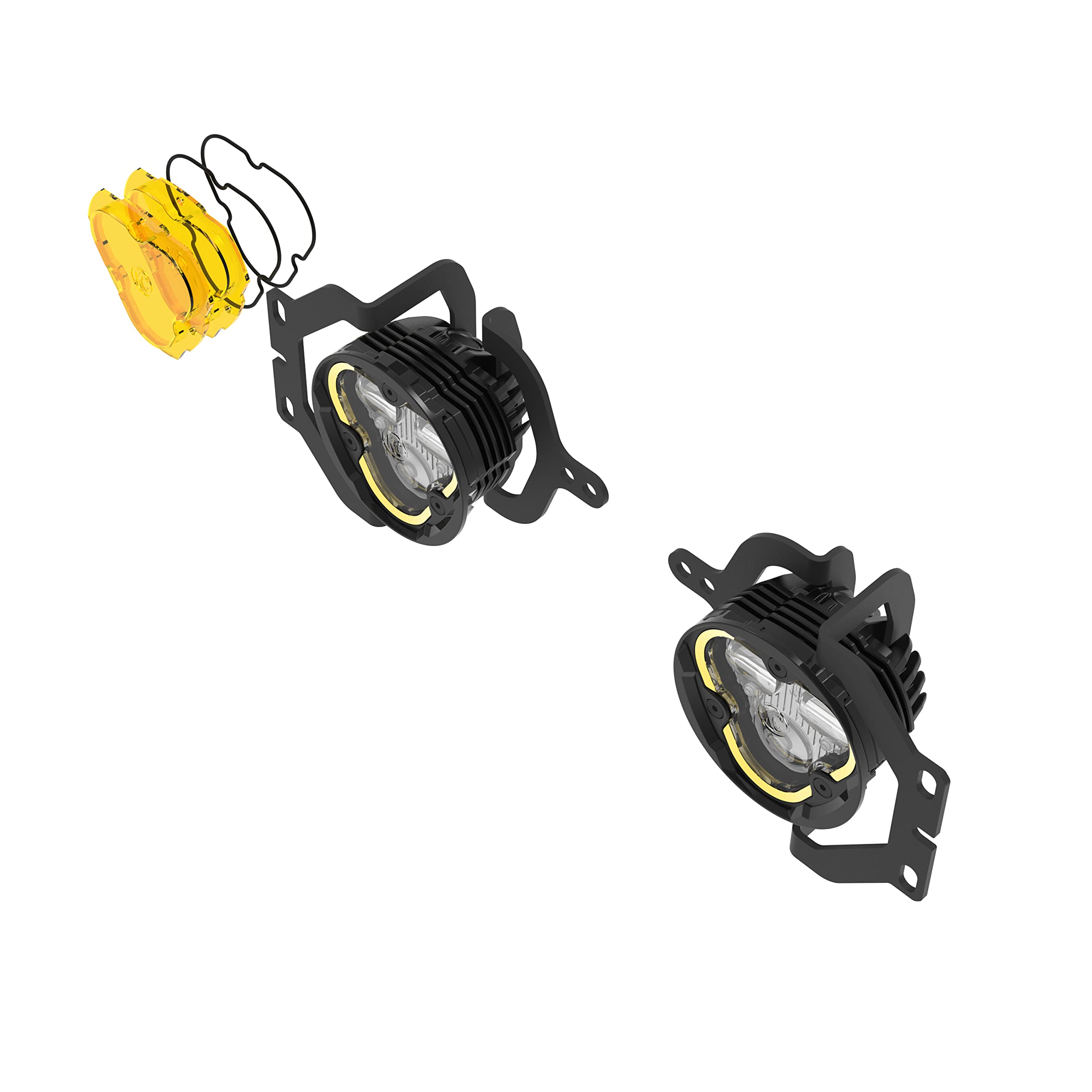 3 FLEX ERA® Dual Mode SAE Fog Lights - 2-Light Master Kit JL/JT Sport Bumpers