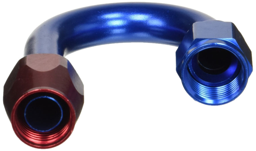 610280-10 Edelbrock/Russell Anodize Full Flow 120 Degree Hose End