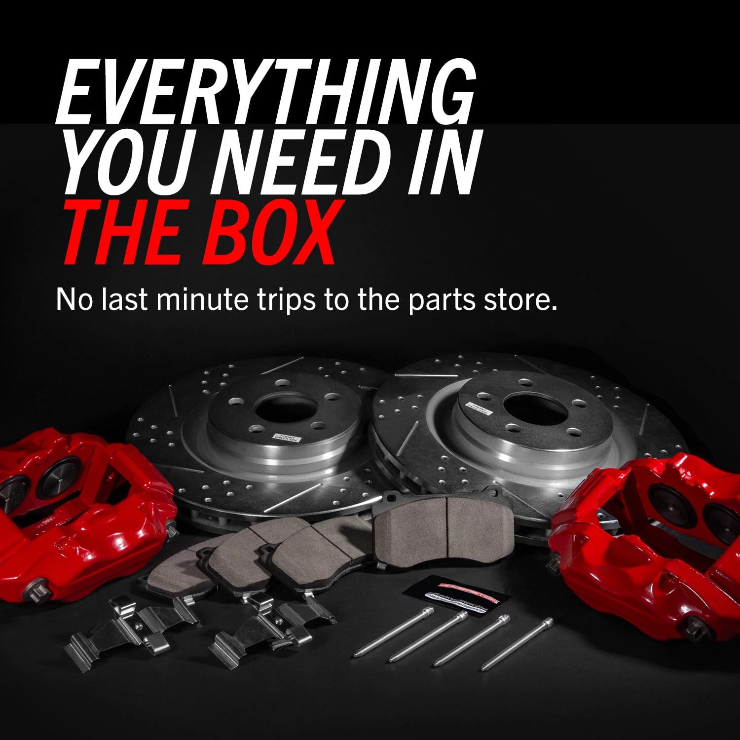 Power Stop KC2276-26 Z26 Street Warrior Front & Rear Brake Kit Honda For Honda S2000 2000-2009 [Model Specific]
