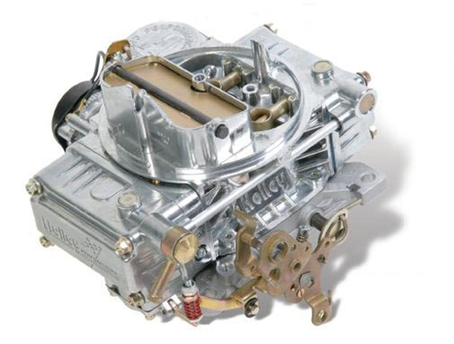 Polished Aluminum Holley 0-80458SA Universal Street/Strip Carburetor