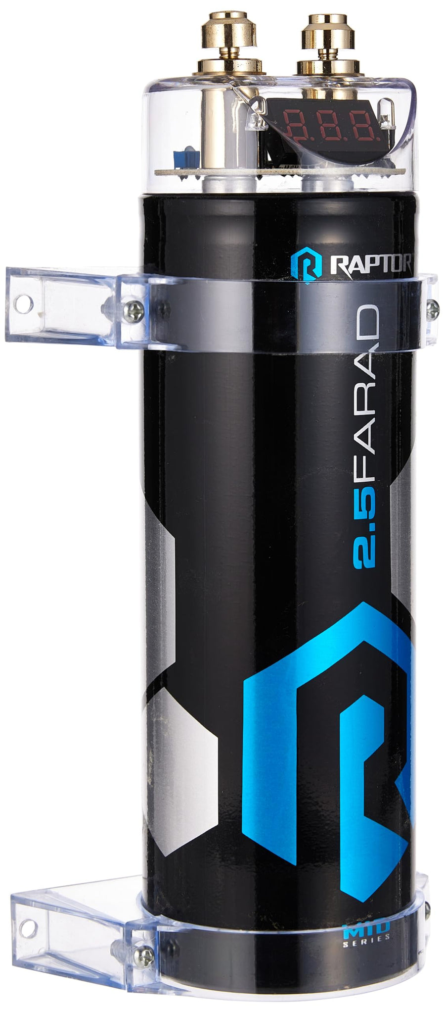 Raptor MID SERIES R4CAP - 2.5 Farad Capacitor - Digital Top