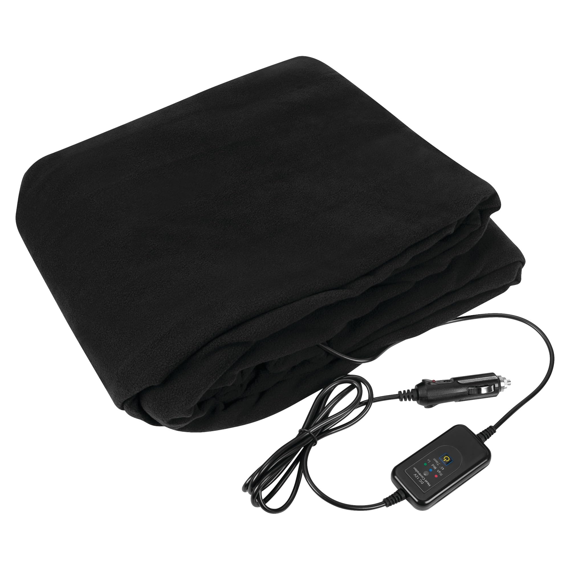 12v Heated Travel Blanket Performance Tool W6049 - Stay Warm on Road Trips, Camping, and Outdoor Activities with Soft and Cozy Fleece Material