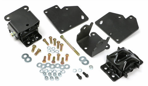 Trans Dapt S10 V8 4690 Frt Mnt Kit W/Rubber Pads