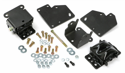 Trans Dapt S10 V8 4690 Frt Mnt Kit W/Rubber Pads