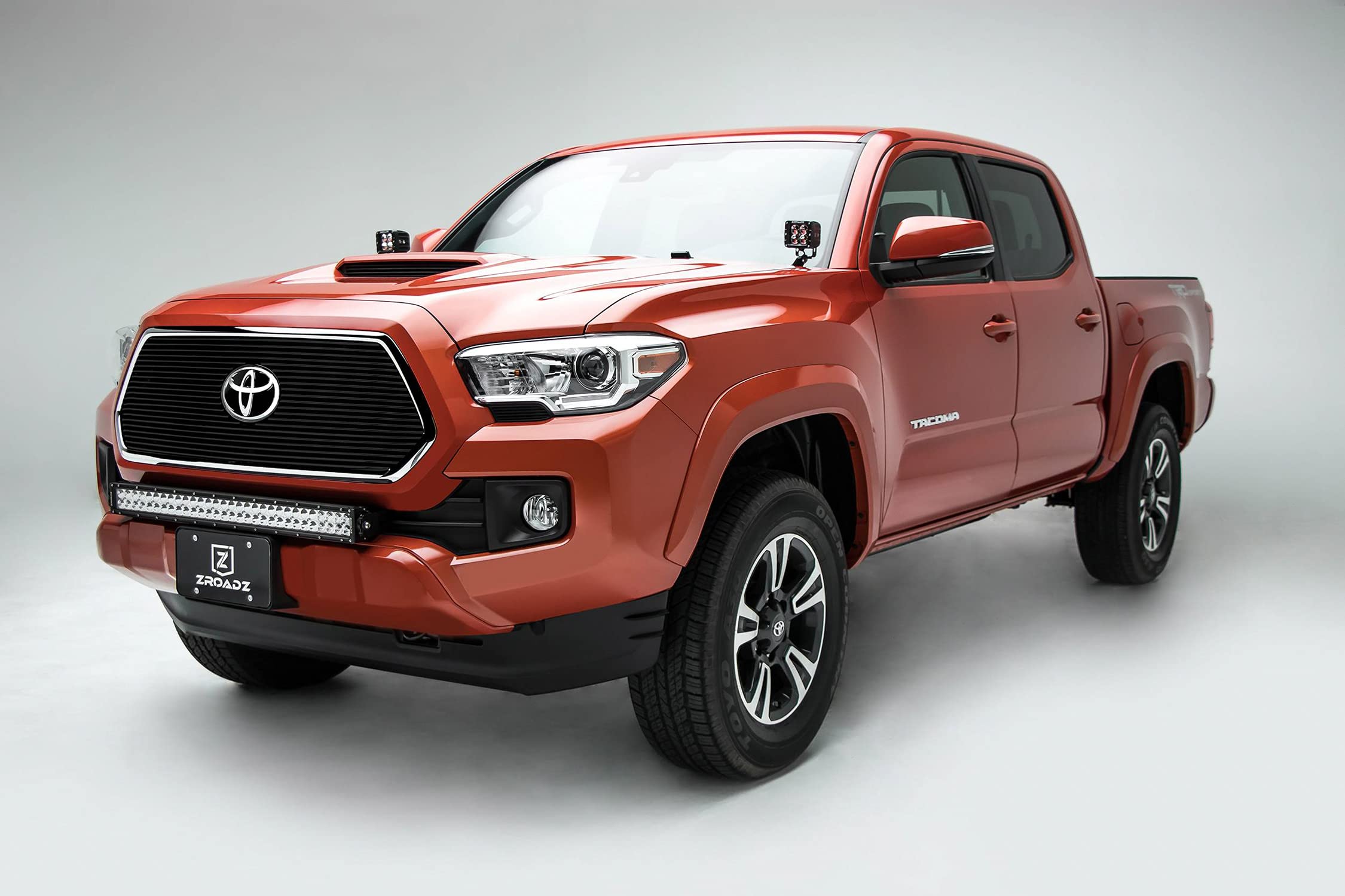 Black 2018-2022 Tacoma Billet Grille, 1 Pc, Insert, Does Not Fit Vehicles with Camera - PN #20950B