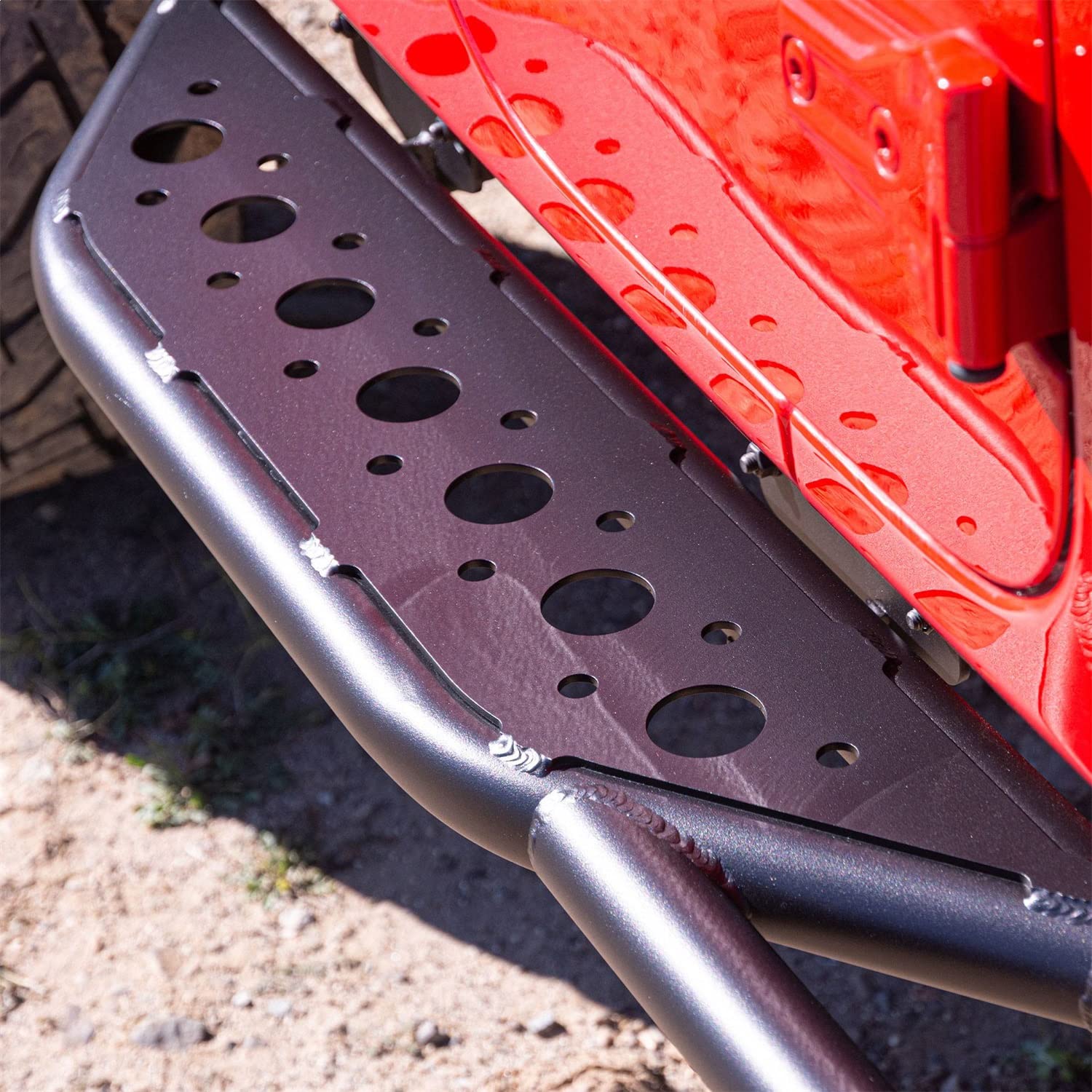 ZROADZ Side Step Slider Z744101 2019-2022 Jeep Gladiator Black