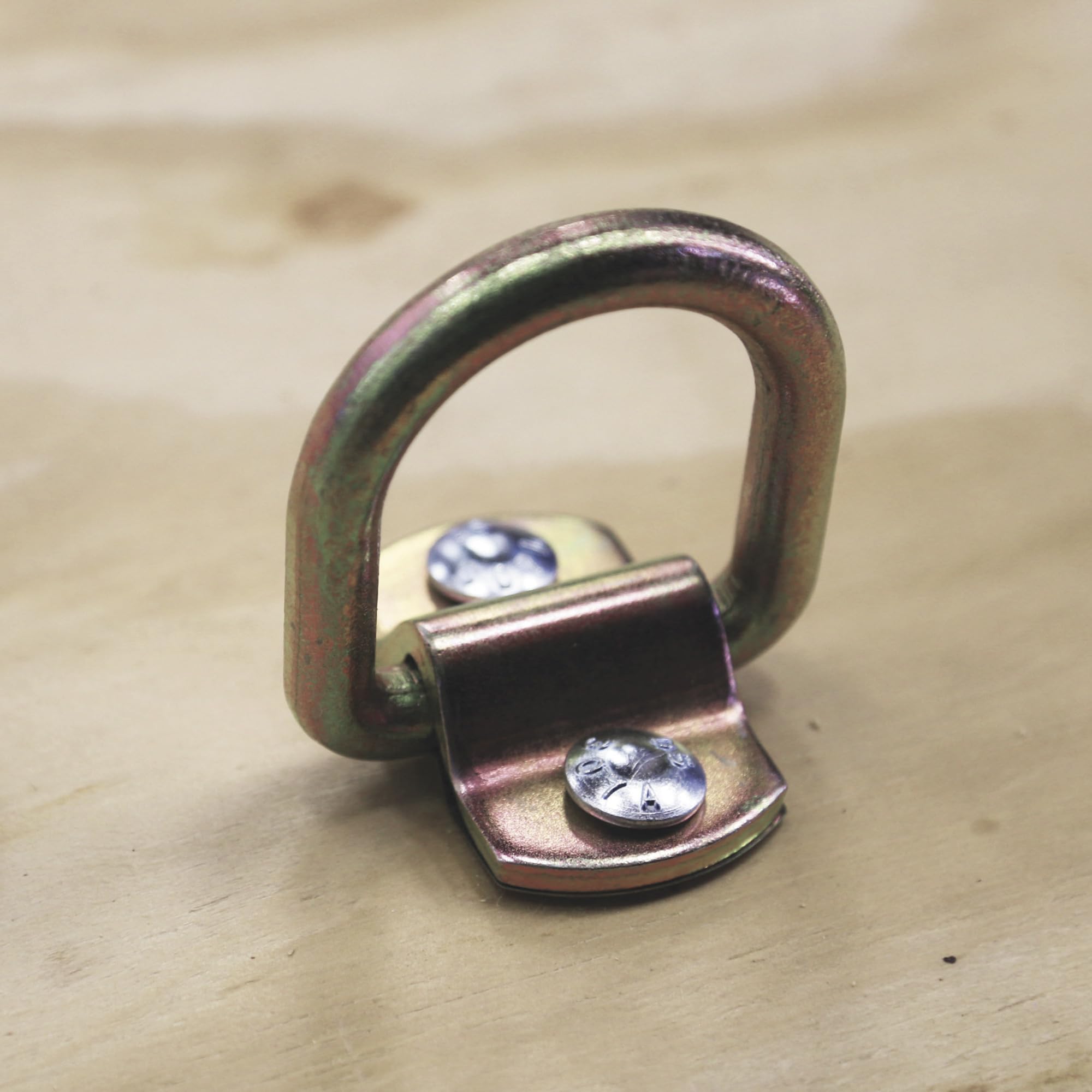 Locking Heavy Duty Anti-Rattle D-Ring, 4 7/8" x 3 1/2" 11,000 lb 1 Pk