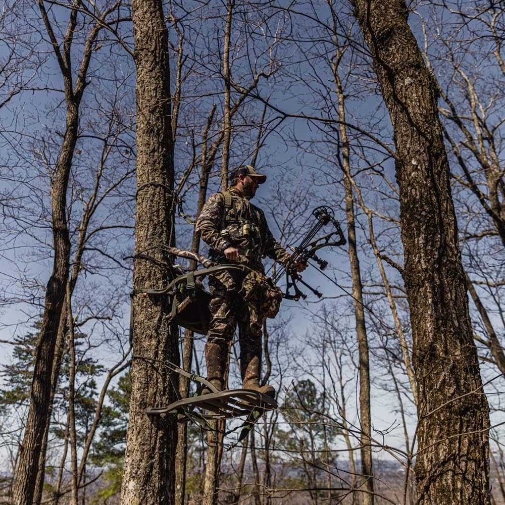 Mini Viper SD Summit Treestands Climbing Treestand, Mossy Oak