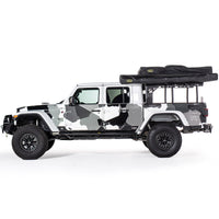 SRC Side Armor Smittybilt w/Step – Textured Black (Fits 20+ JT) – SB79634