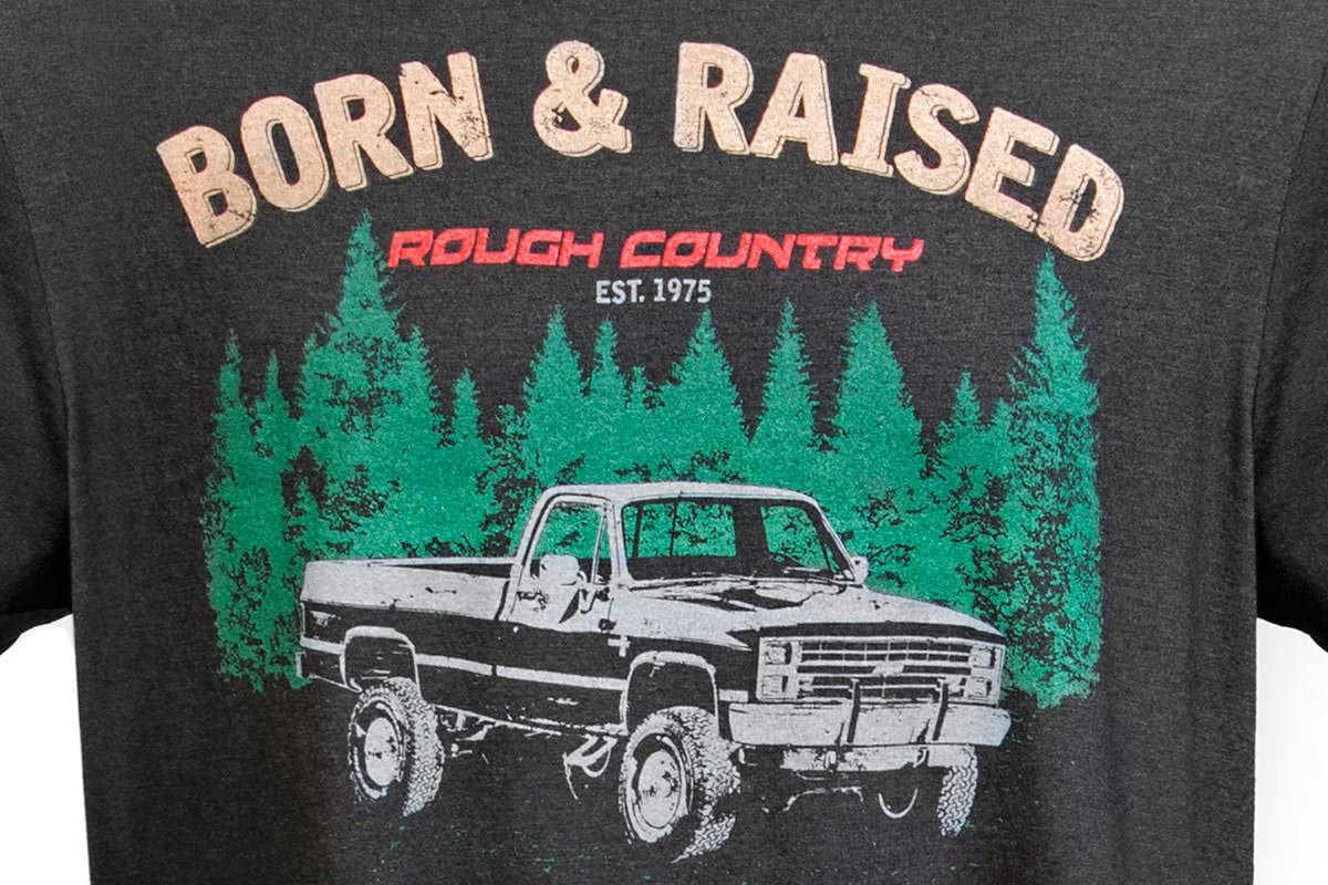 Born & Raised Rough Country T-Shirt | Black | 3XL - 840813X