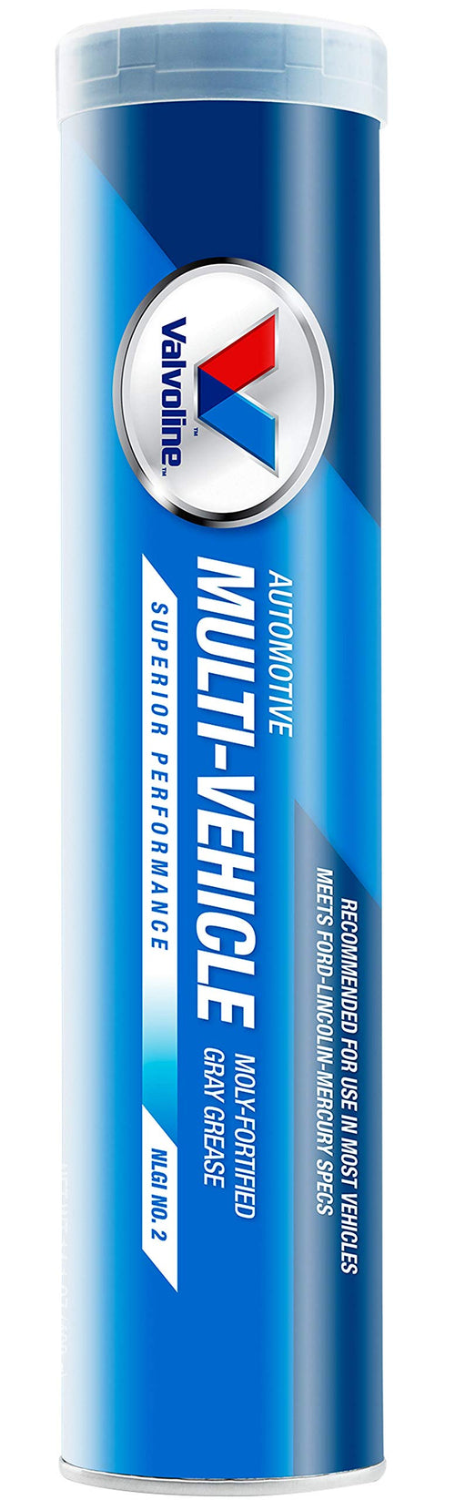 Multi-Vehicle Valvoline Moly-Fortified Gray Grease 14.1 OZ Cartridge