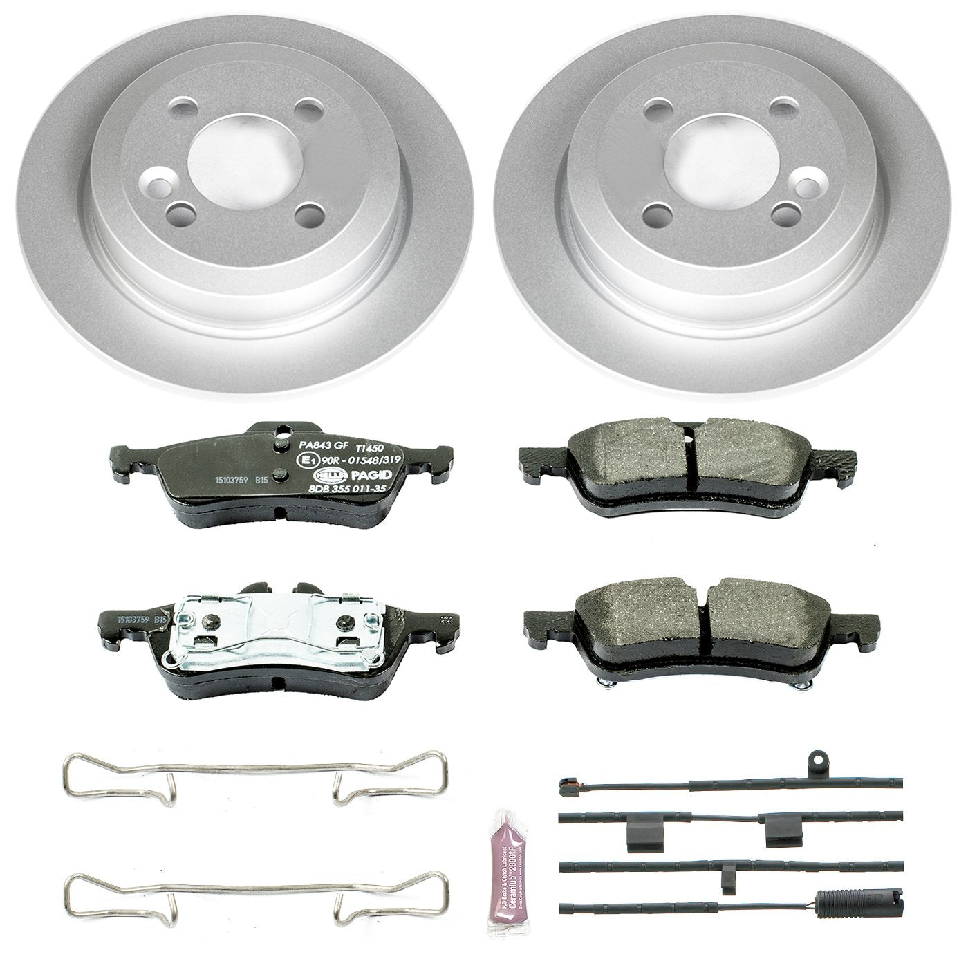 Rear Power Stop ESK6280 Euro-Stop Brake Kit For Mini Cooper 2007-2008 [Model Specific]