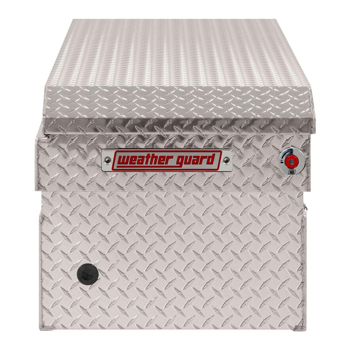 Weather Guard Saddle Box Model 123-0-04, Aluminum, Full Deep, Clear, 15.0 cu ft