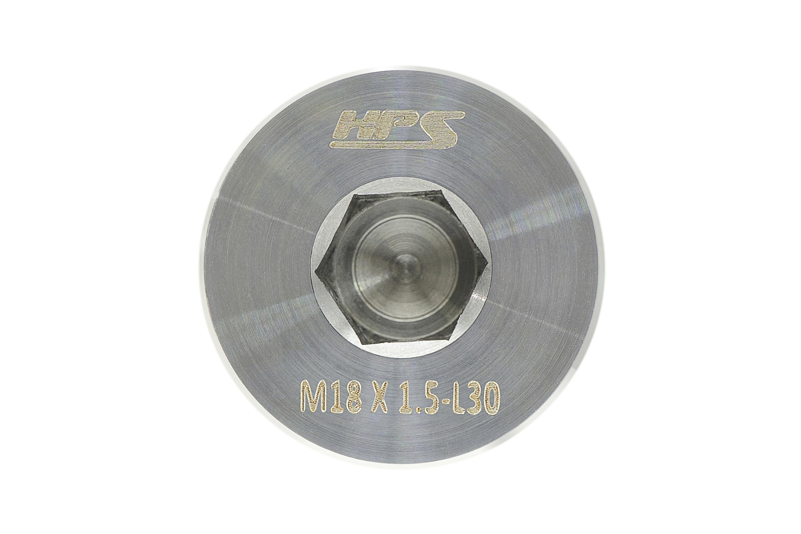 Magnetic Oil Drain Plug HPS - MDP-M18x150-L30 Stainless Steel