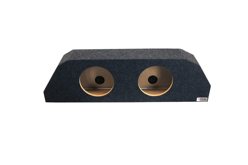 Bbox 10" Dual Sealed Carpeted Subwoofer Enclosure - Fits 2010-2015 Chevrolet Camaro - Subwoofer Box Improves Audio Quality, Sound & Bass