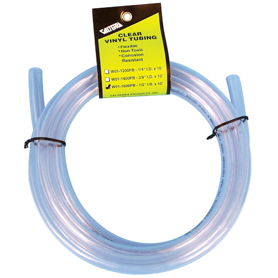 W01-1400PB Valterra Clear Vinyl Tubing - 3/8" I.D. x 10'