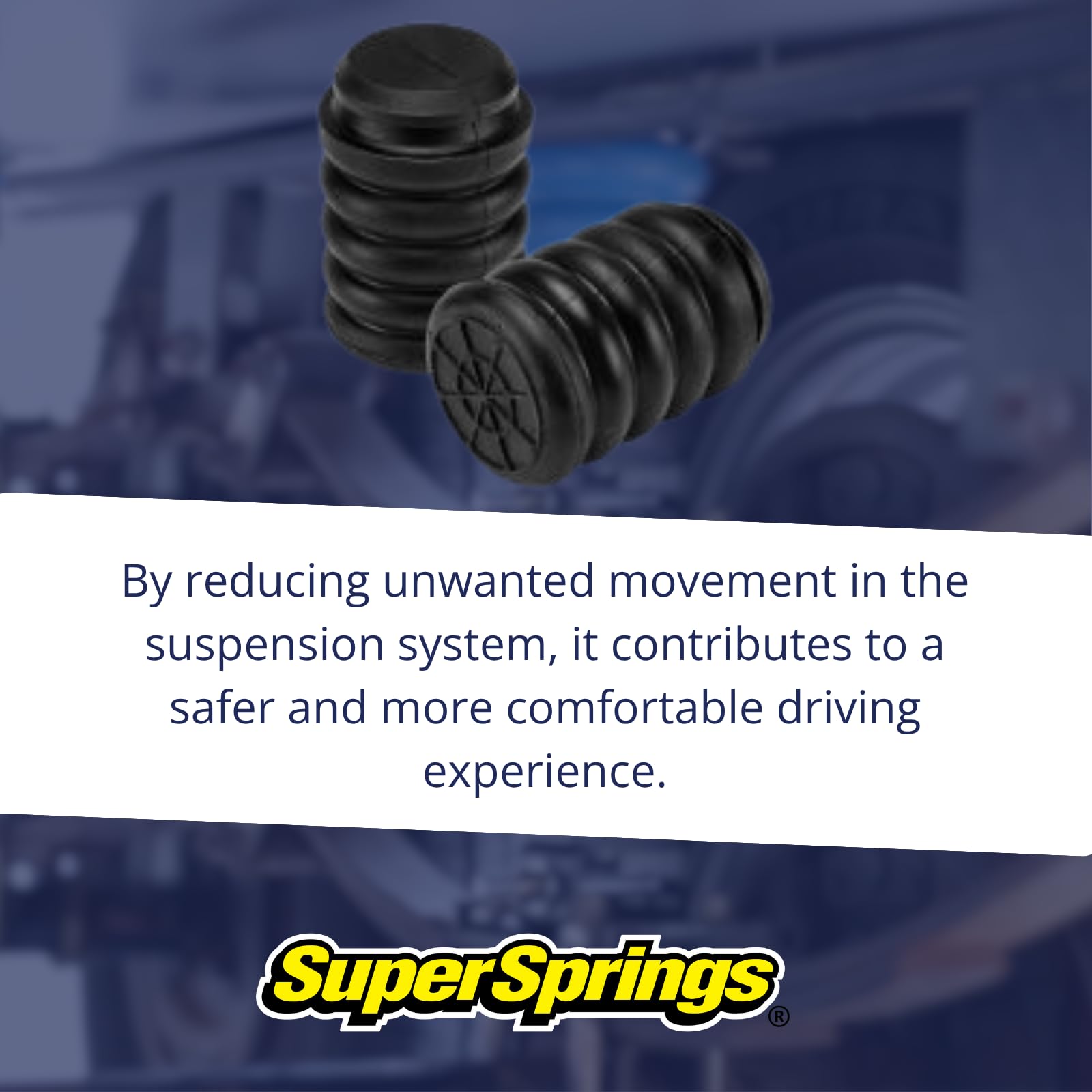SumoSprings Rear for Chevrolet Silverado 2500|3500, GMC Sierra 2500|3500 | SuperSprings SSR-207-47, black