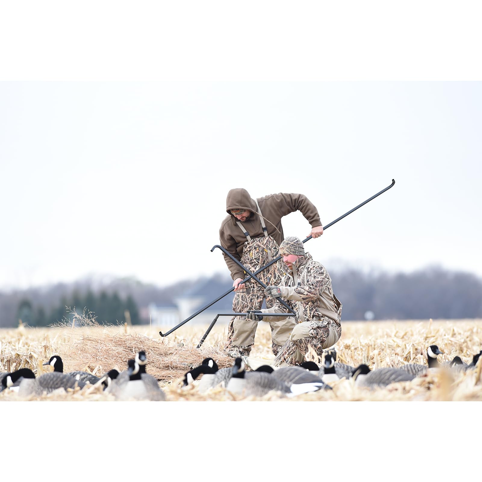 A-Frame Avian X Portable Field Blind Mossy Oak Shadow Grass Blades Camo