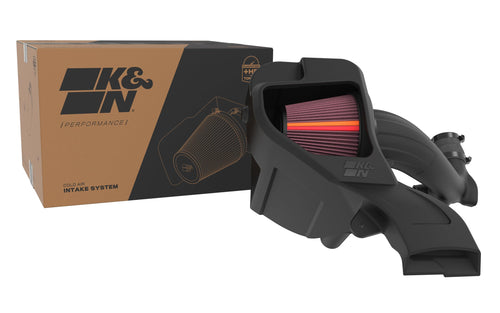 Cold Air Intake System K&N NextGen: High-Flow Cotton Filter: Compatible with 2024 FORD: Ranger, 50-2629