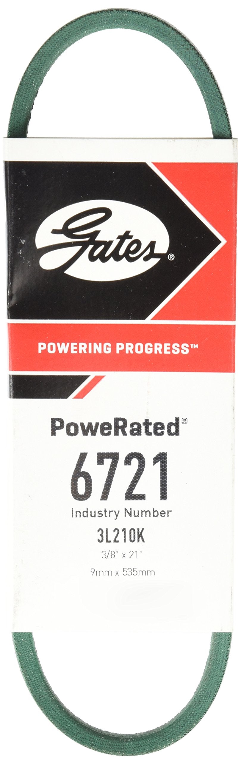 Gates Powe Rated 6721 Fhp Medium Horse Power V Belt