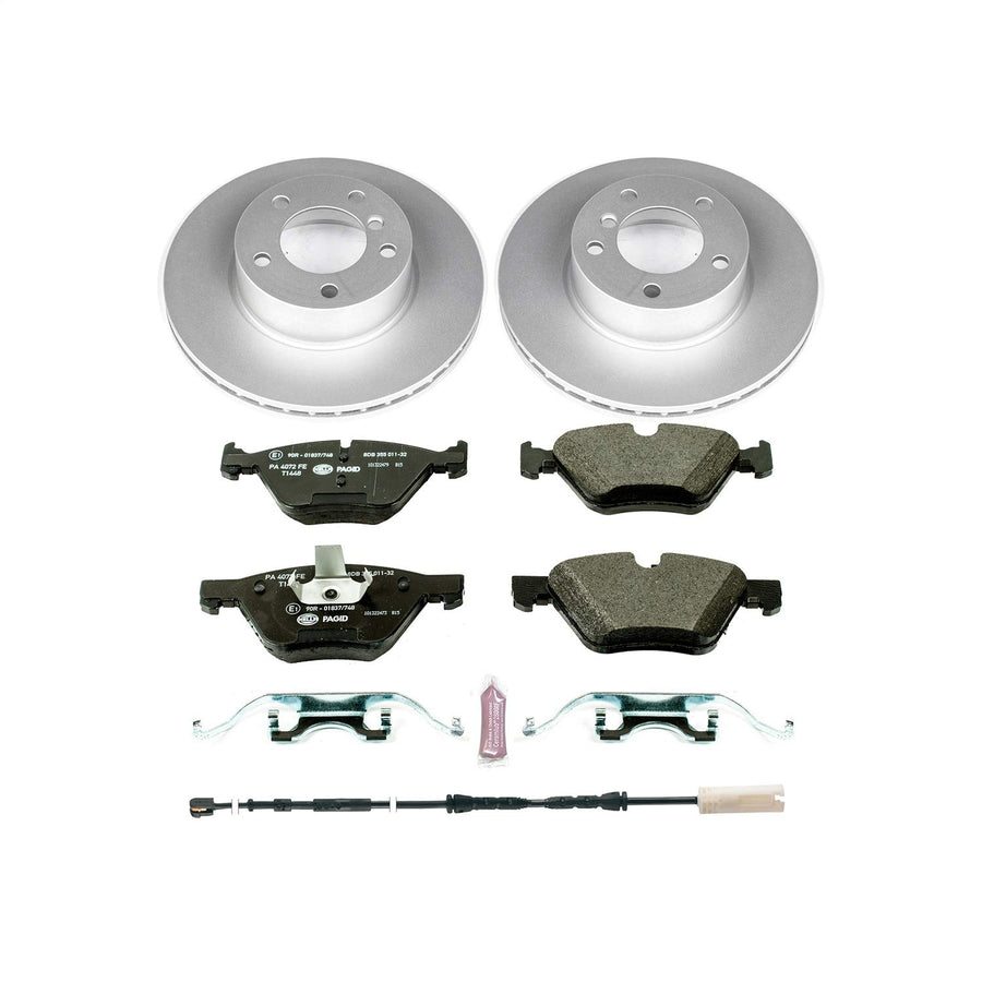Euro-Stop Power Stop ESK6346 Brake Kit Front For BMW 128i 2010-2013 [Model Specific]