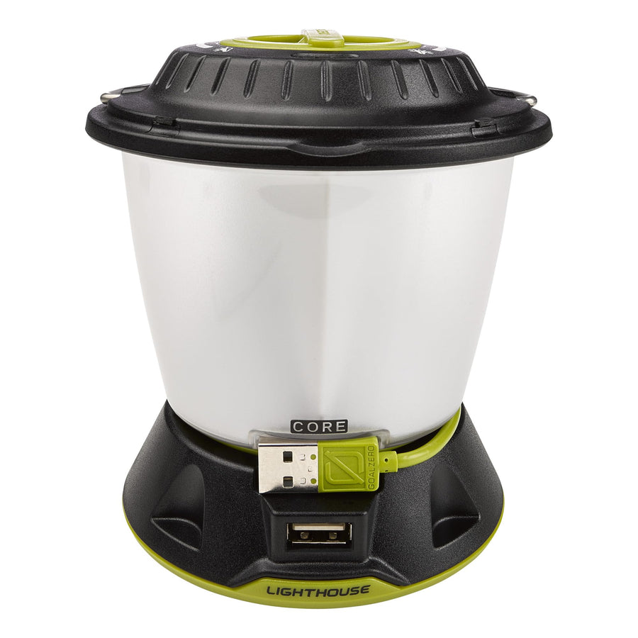 Goal Zero USB Power Hub and Lighthouse Core Lantern